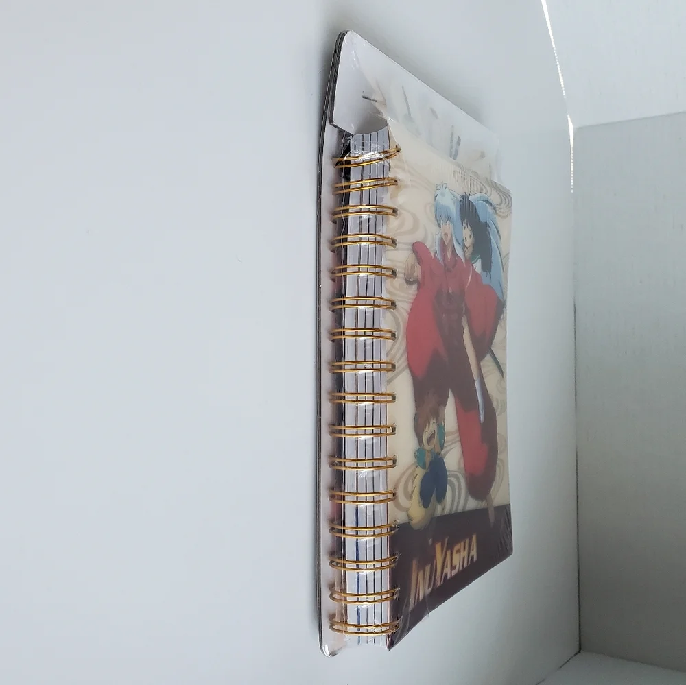 InuYasha Tab Journal 150 Sheets New Spiral Anime Multicolor Notebook *READ*